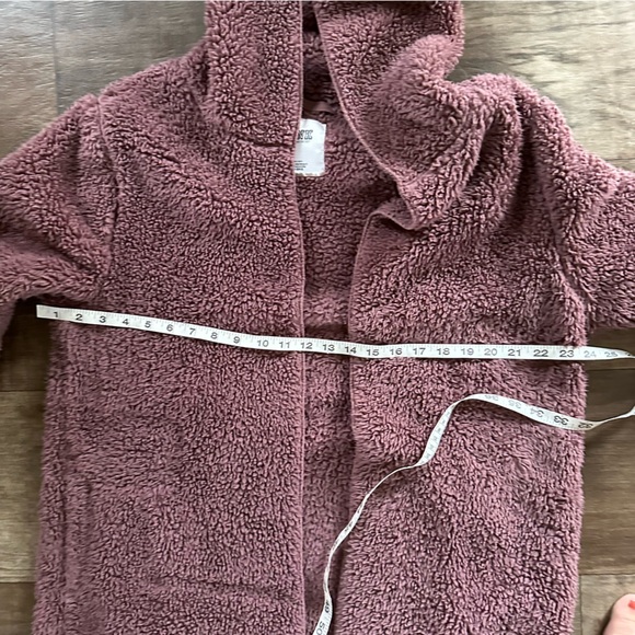 PINK Victoria’s Secret open front sherpa teddy cardigan - Picture 8 of 9